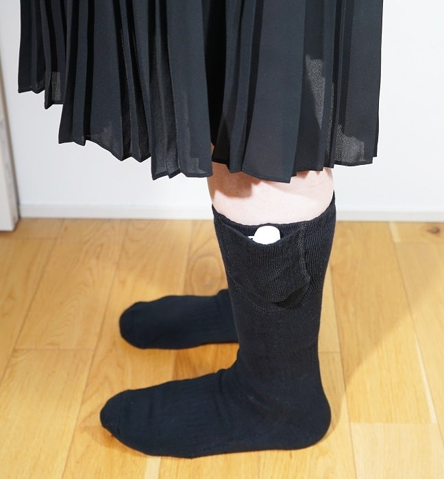 15452円 大注目 EODNSOFN 冬の屋外の整形外科のための電気暖房の靴下の電池熱靴下を厚く加熱された靴下 Color : Gray Size One